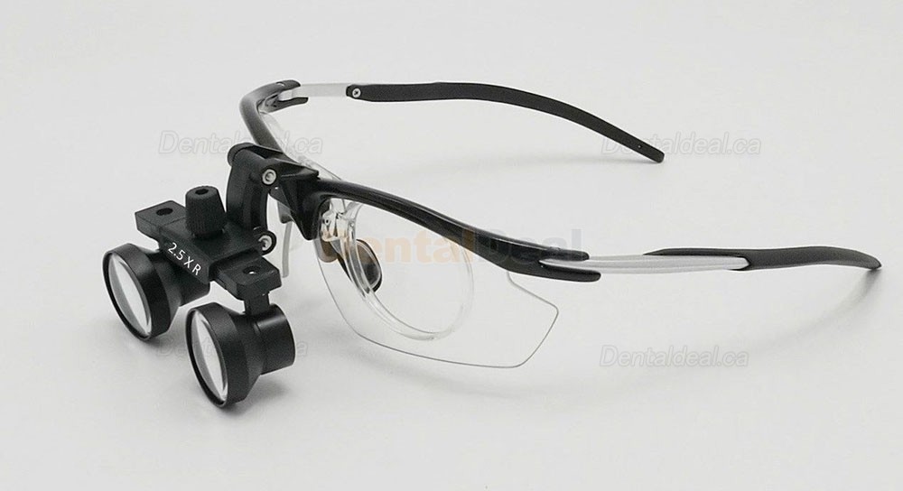 2.5X Dental Binocular Loupe Medical Surgical Glasses Antifogging